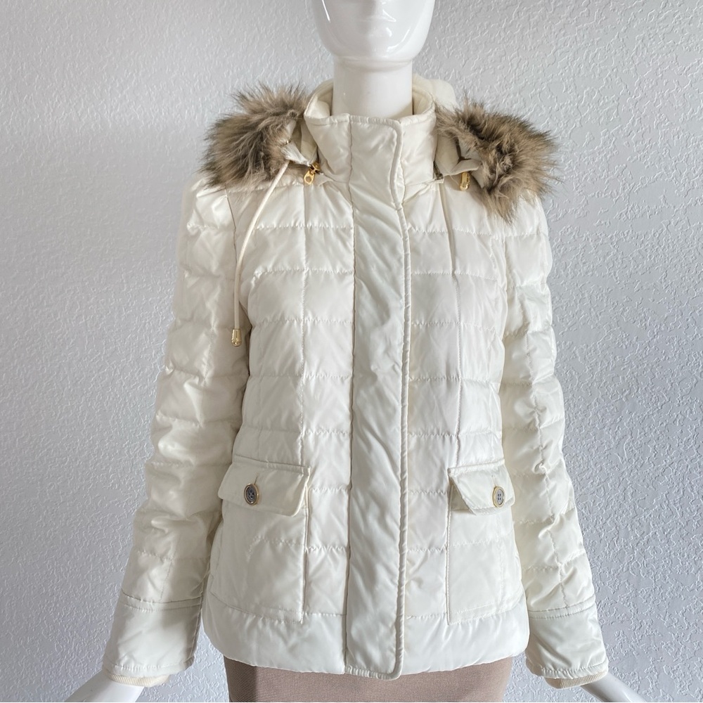 Juicy Couture Cream goose down Puffer Jacket